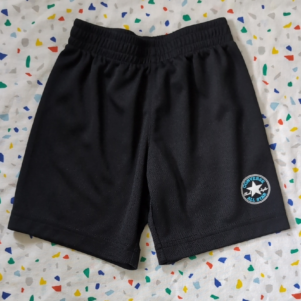 Converse Black Relaxed Fit Shorts